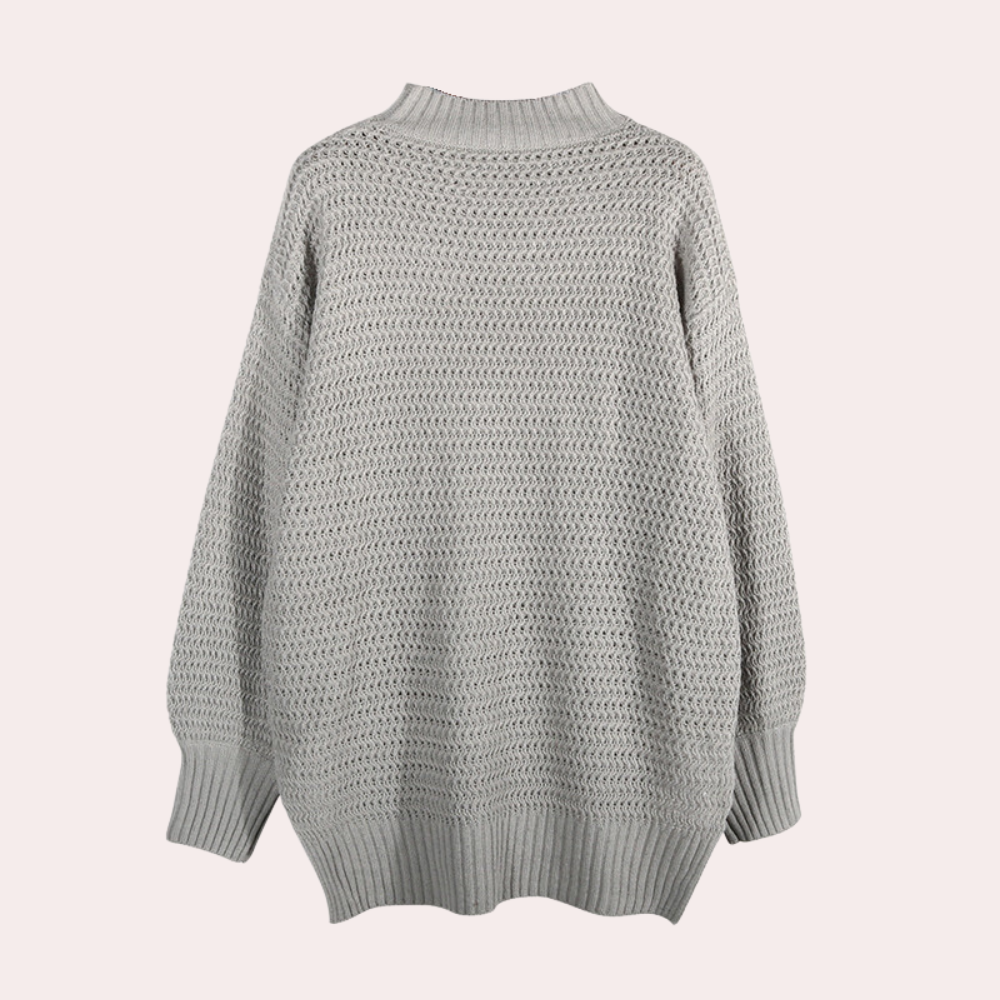 Stylish Knitted Women's Sweater for Summer
