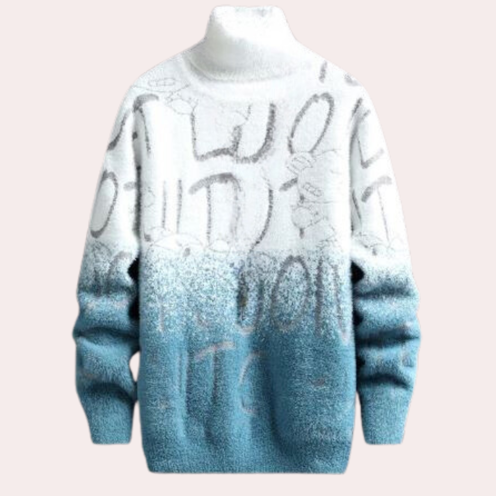 Stylish Roll Neck Jumper for Men