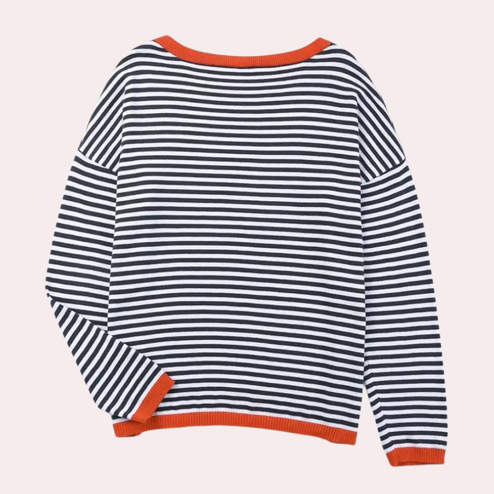 Summer Classic Striped Women's Jumper