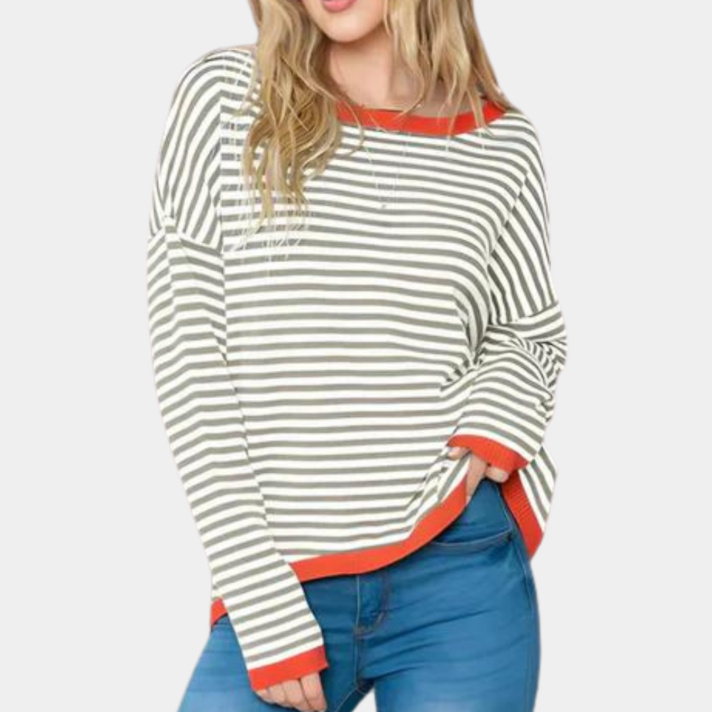 Summer Classic Striped Women's Jumper