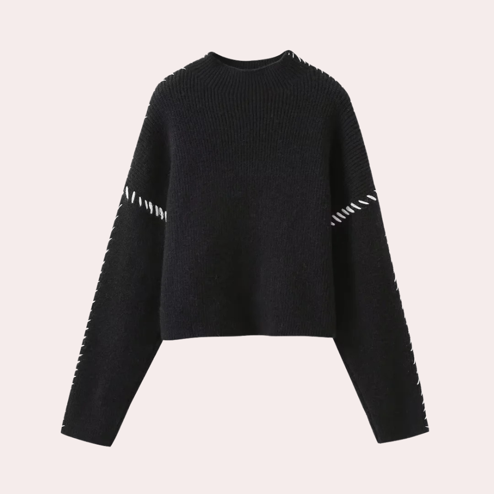 Amaia - Fashionable Knitted Summer Jumper for Women