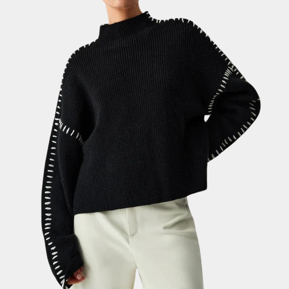 Amaia - Fashionable Knitted Summer Jumper for Women