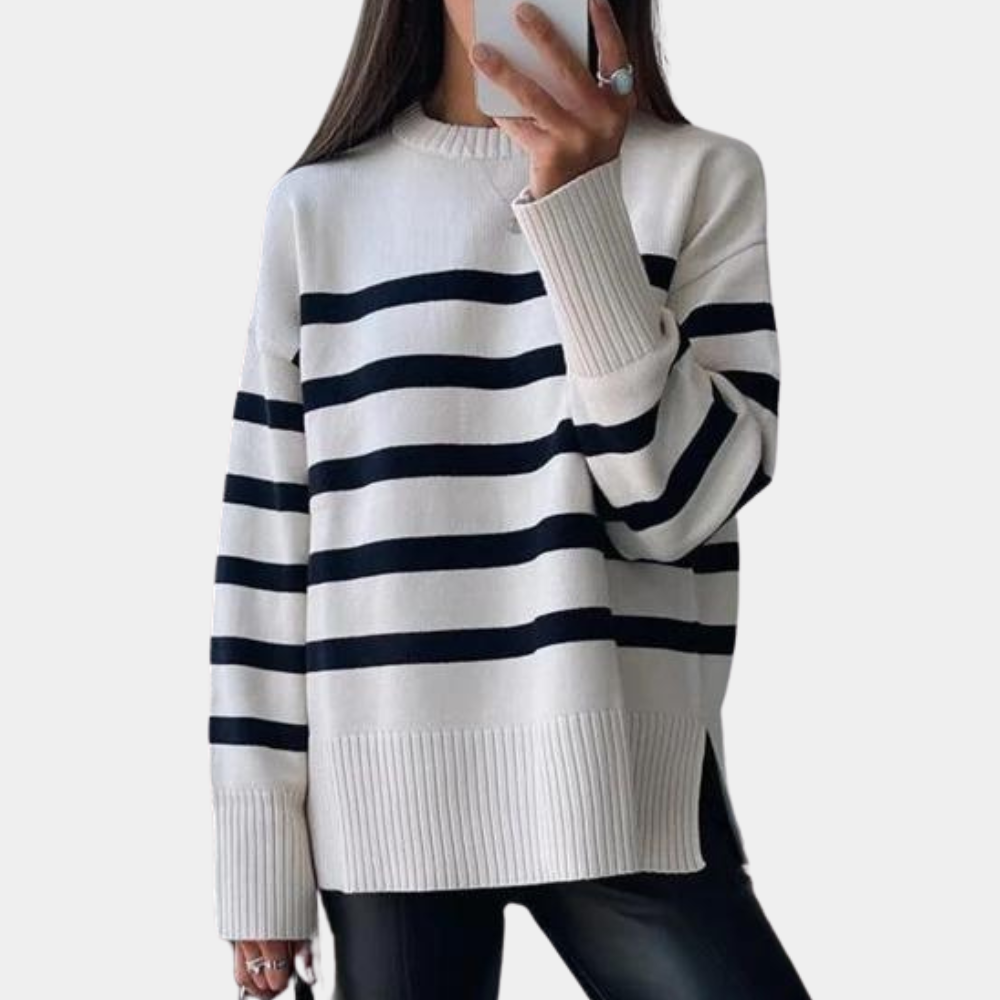 Aaliyah - Chic Comfort Oversized Women's Sweater for Spring/Summer