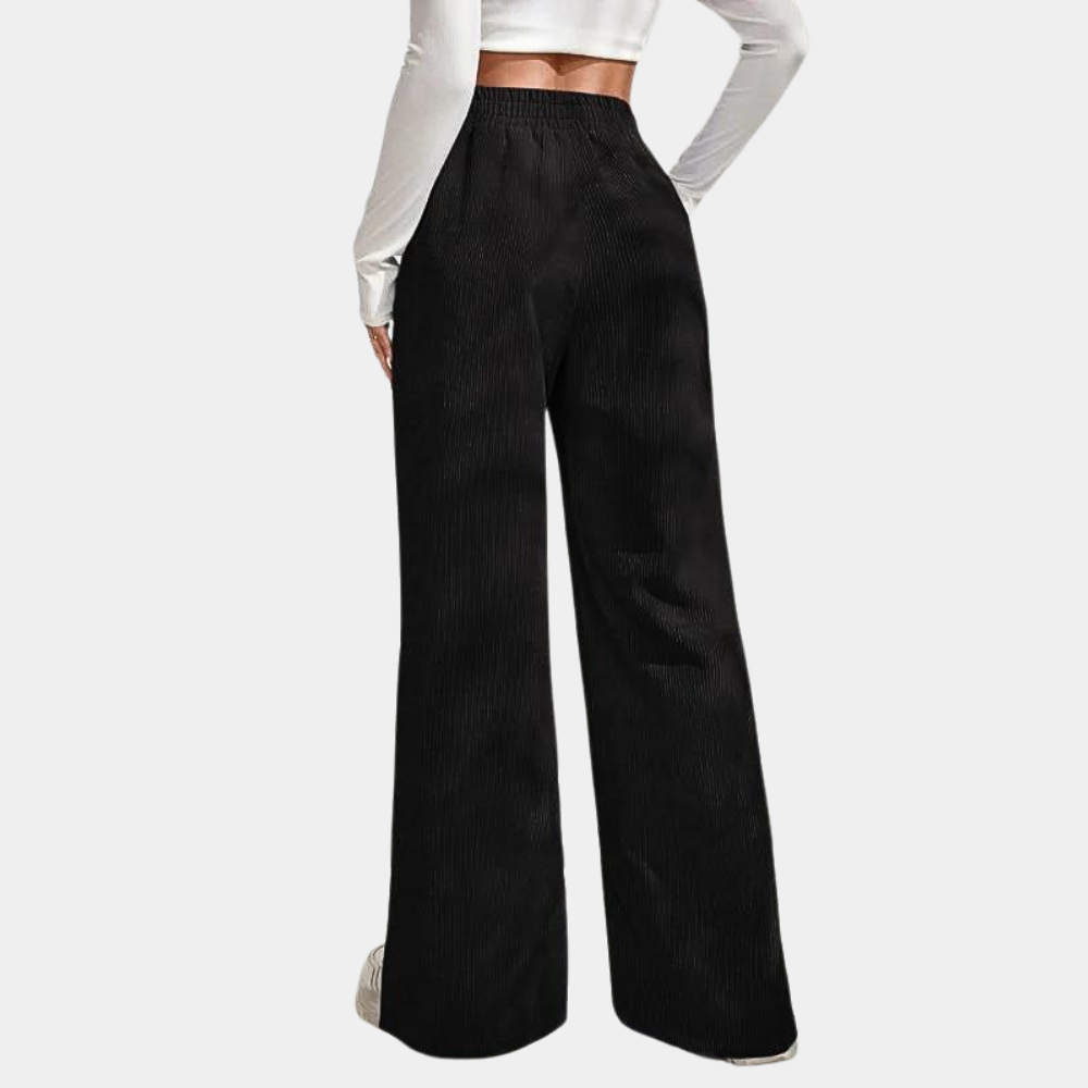 Daria - Casual Chic Corduroy Summer Women's Trousers
