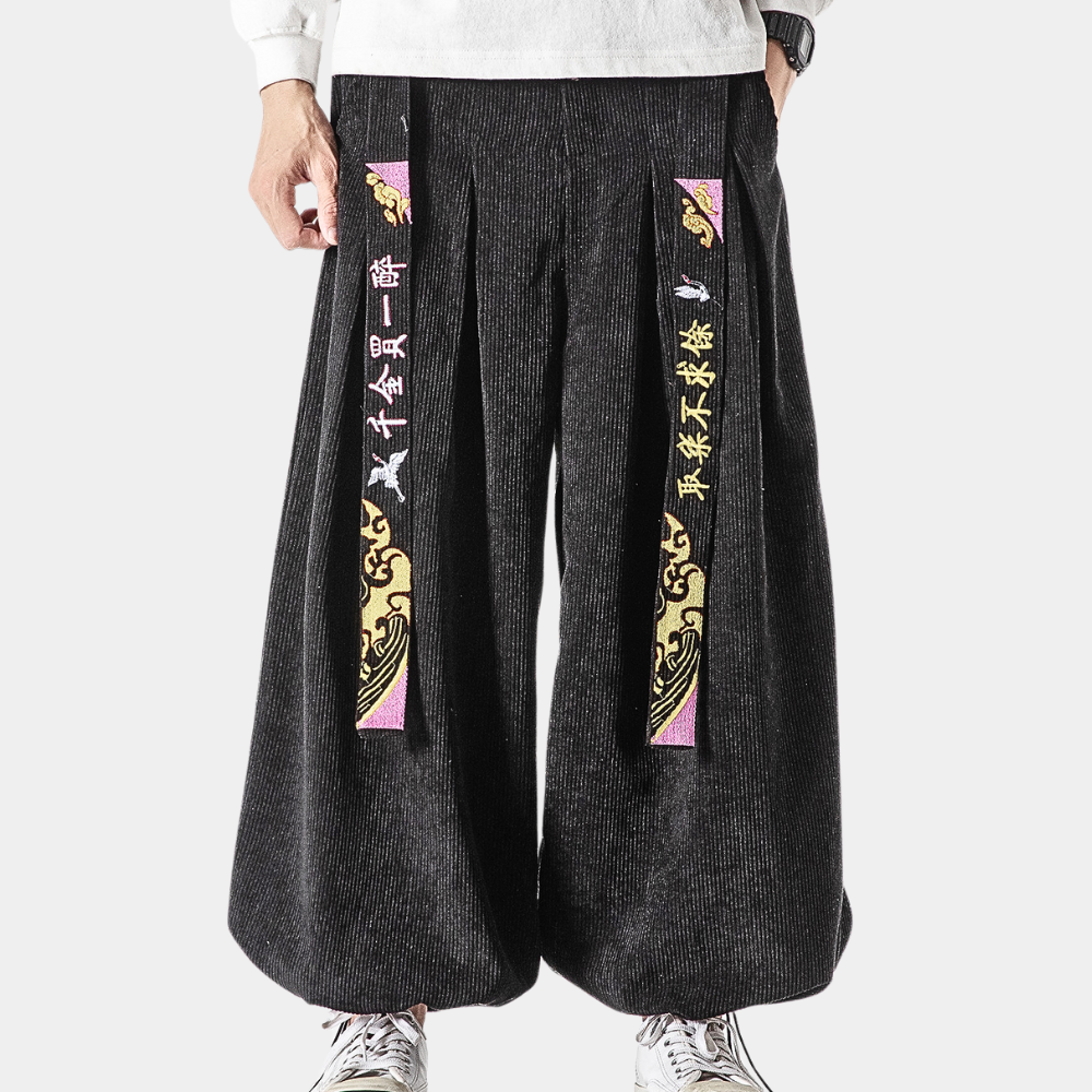 Adrian - Trendy Corduroy Summer Trousers for Men