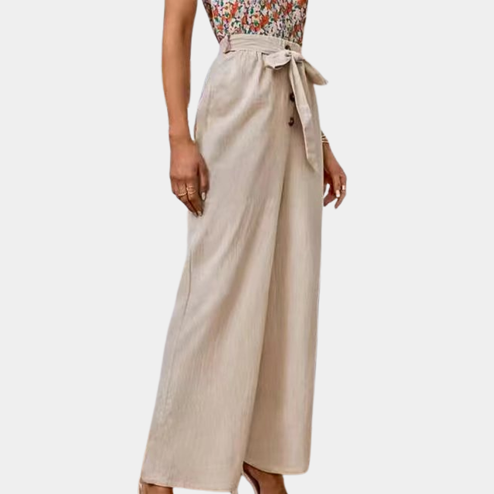 Zosia - Luxe Spring-Summer Trousers for Women, Perfect for Sunny Days
