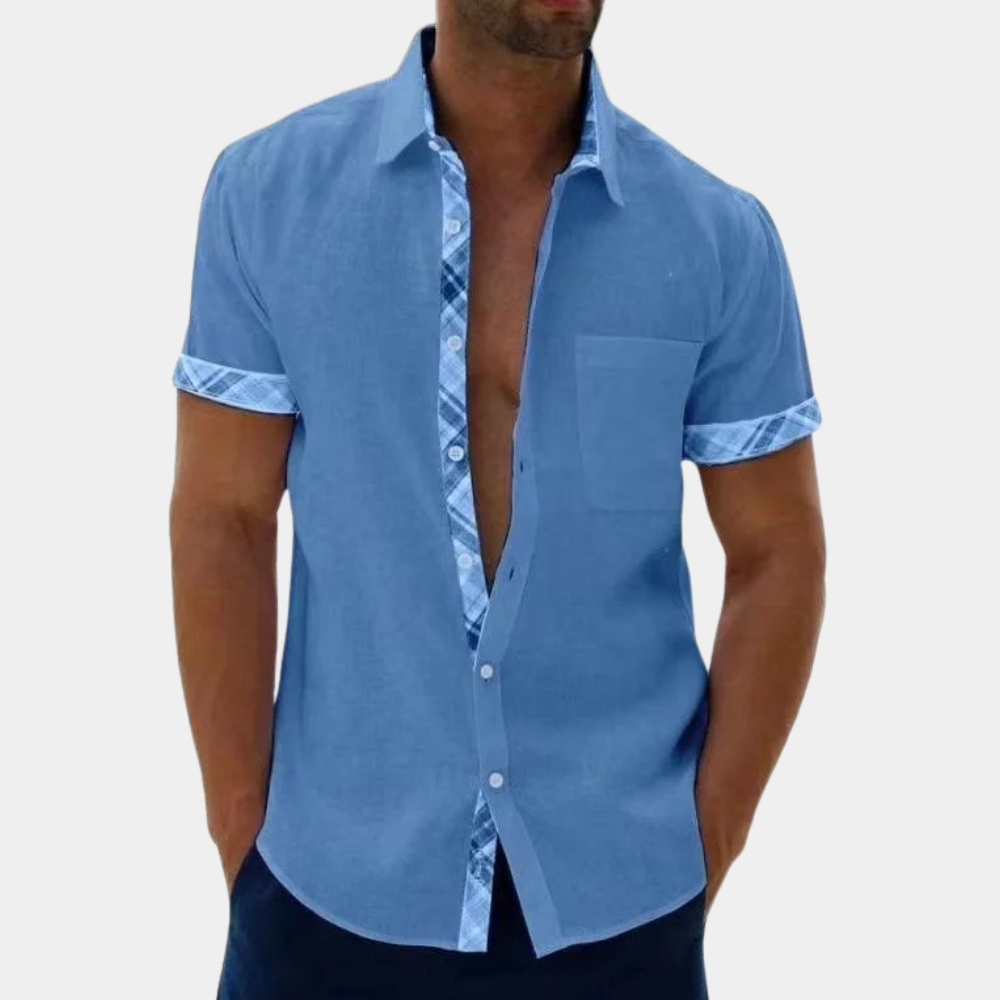 Adrean - Casual and Lightweight Men's Shirt for Summer