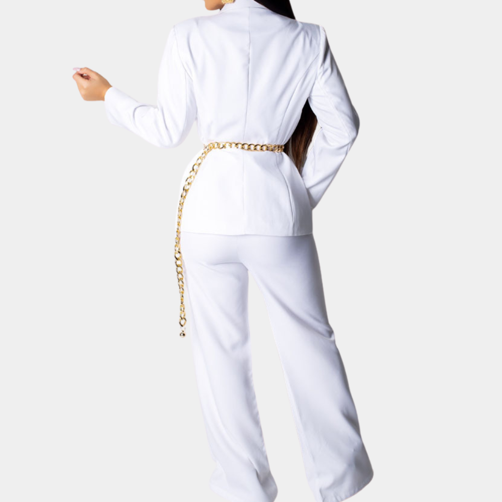 Stylish 2-Piece Blazer Set for Women - Summer Edition