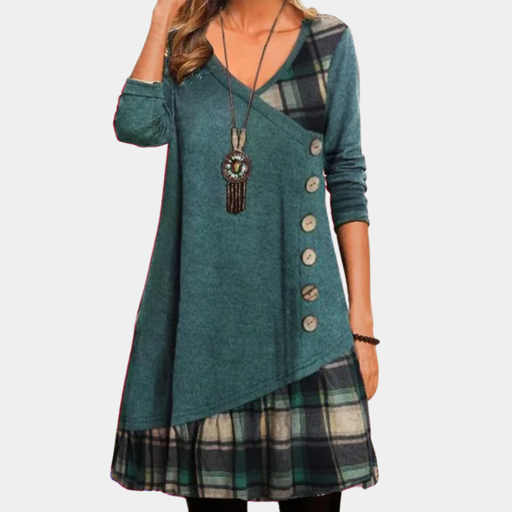 Casual summer midi dress for women