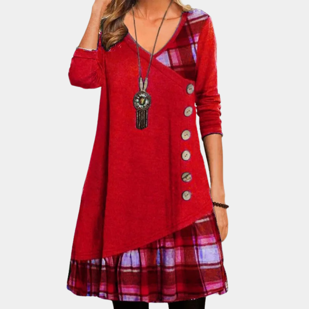 Casual summer midi dress for women