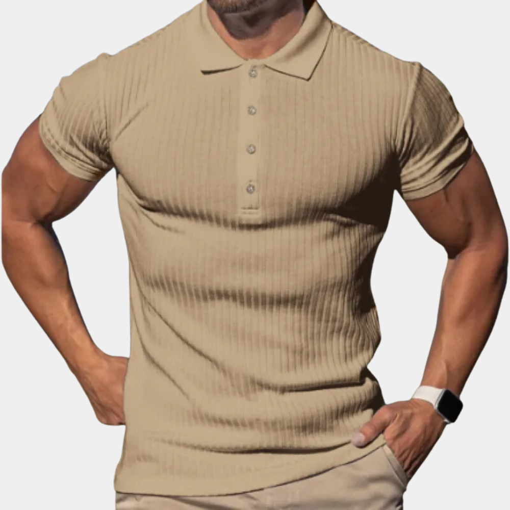 Stylish men's polo t-shirt for summer