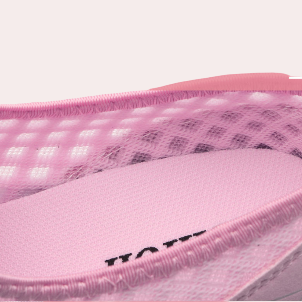 Breathable summer wedge sneakers for women