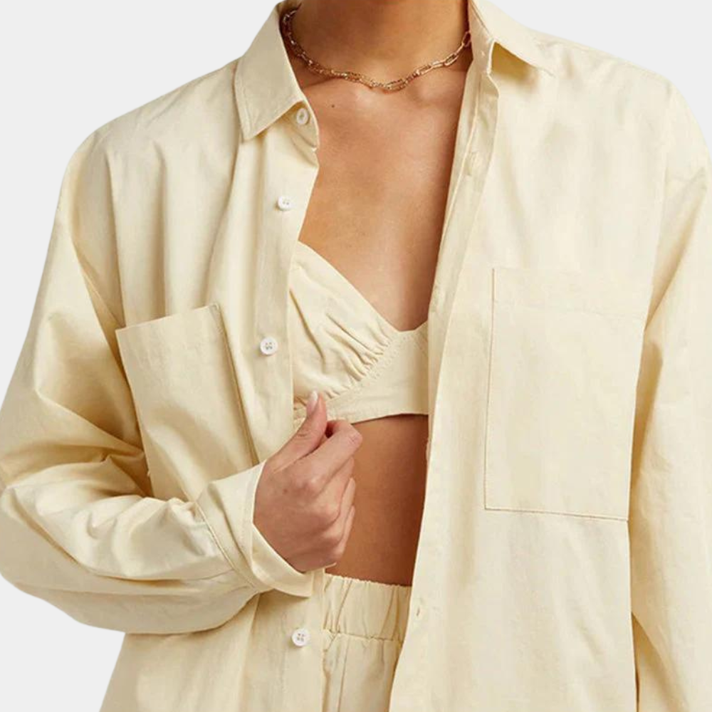 Casual three-piece ladies' set for summer