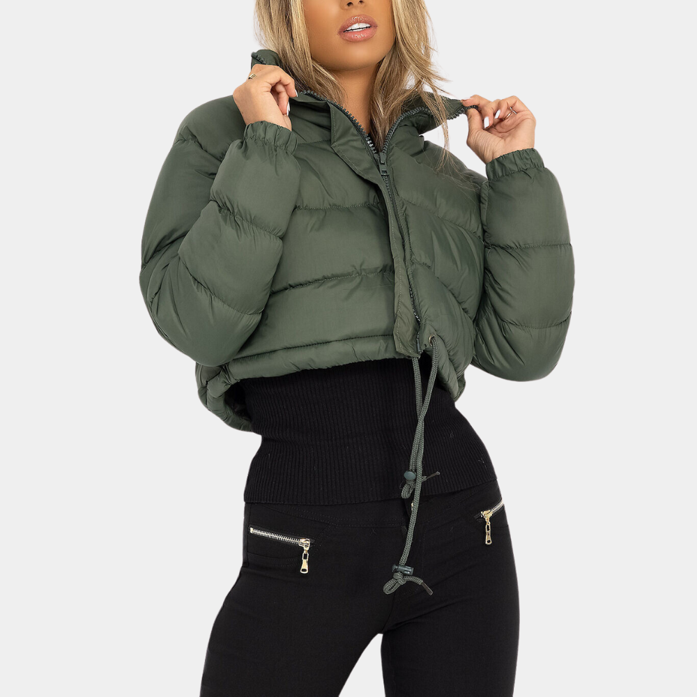 Trendy Women's Puffer Jacket