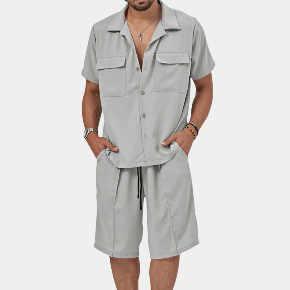 Stylish and Comfortable Men's Set for Summer