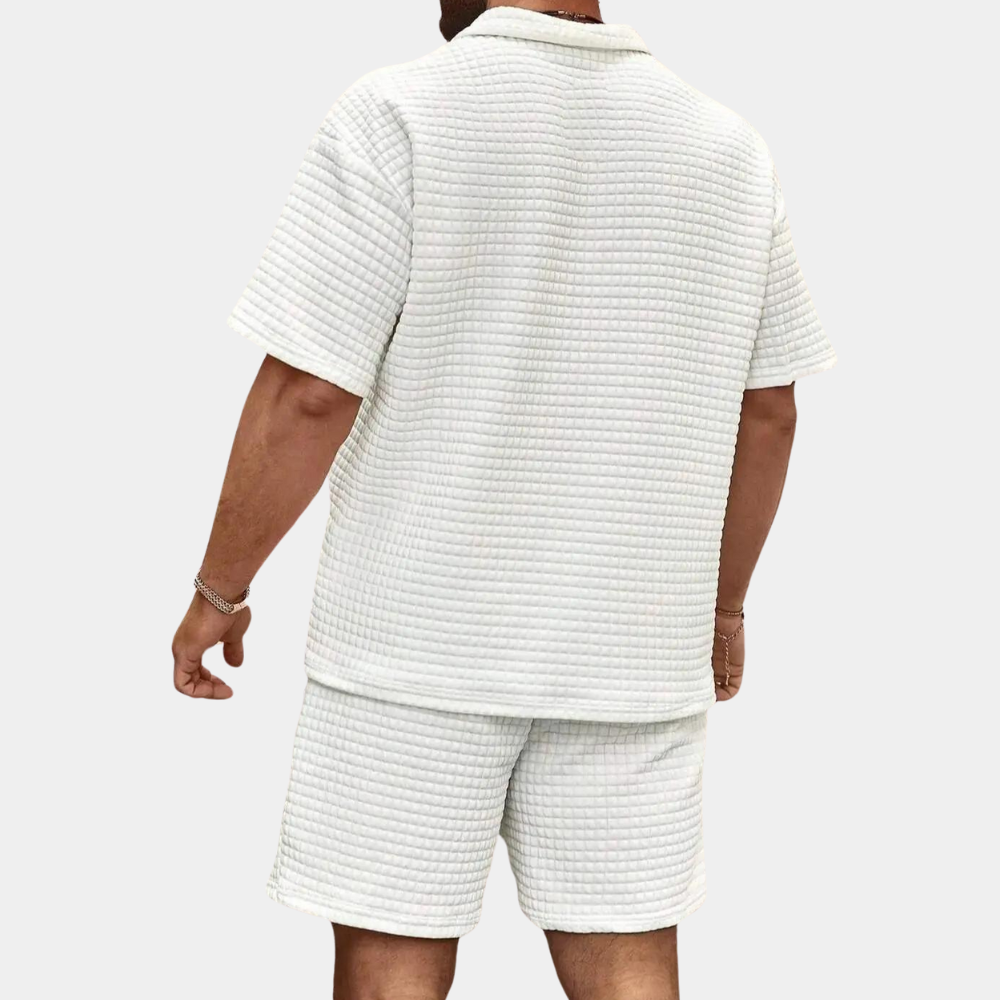 Stylish 2-Piece Men's Set for Summer
