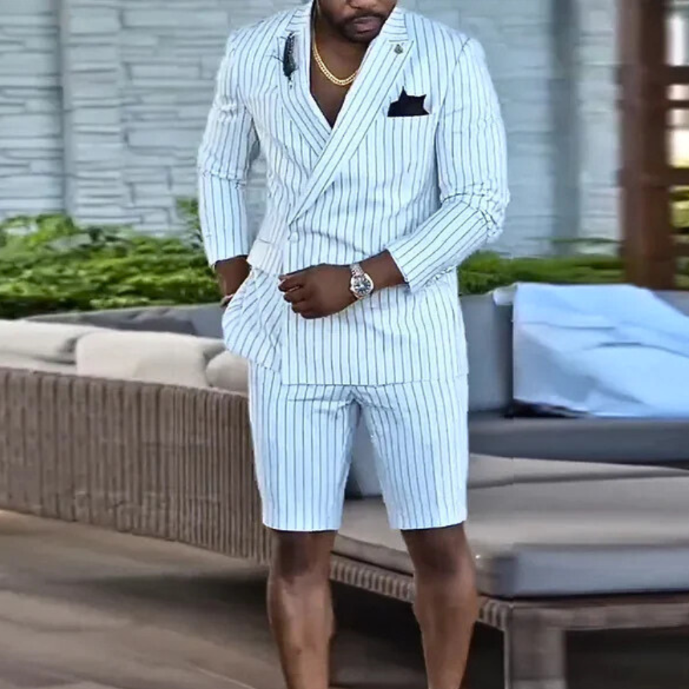 Stylish 2-piece men's set for summer