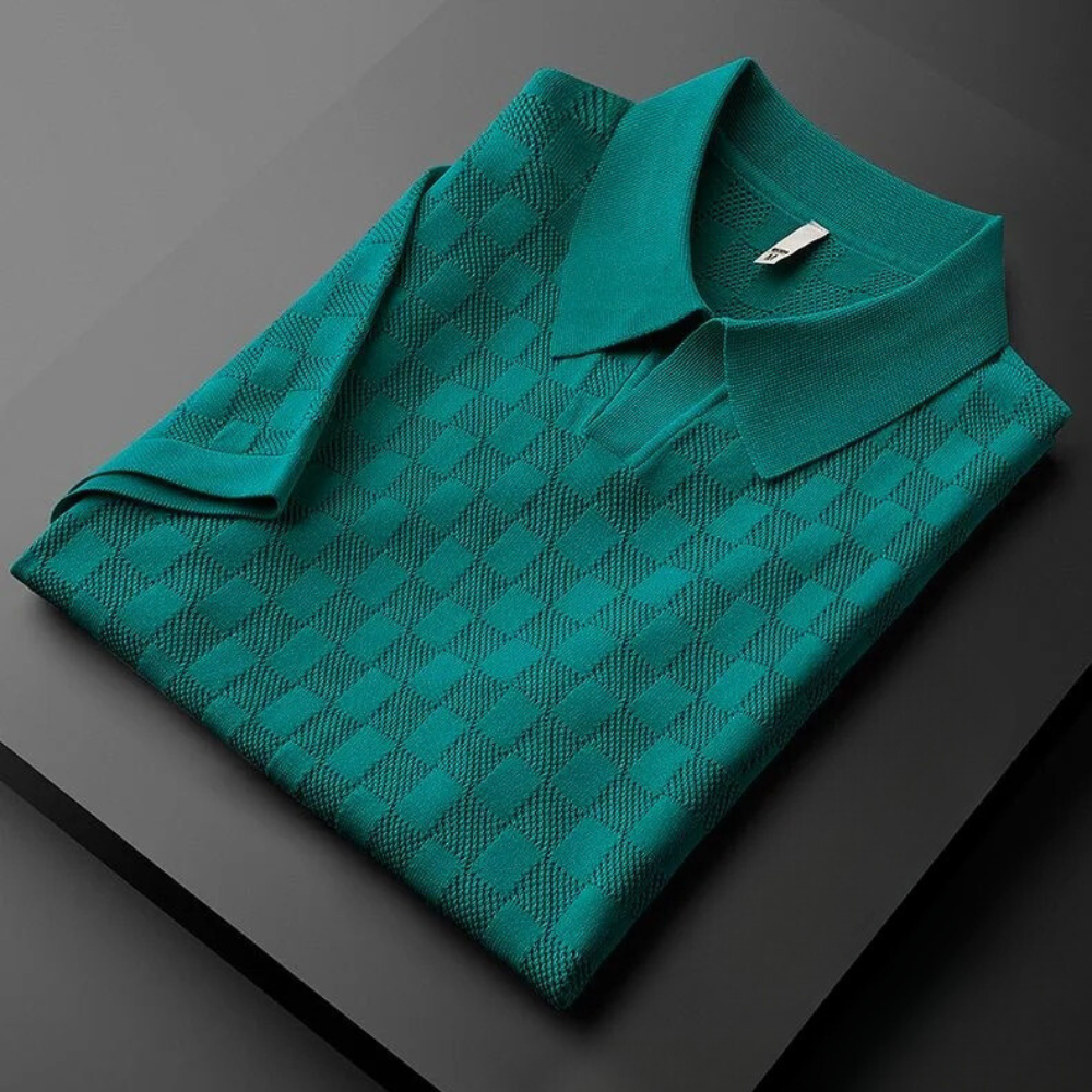 Stylish Knitted Polo Shirt for Men - Perfect for Summer