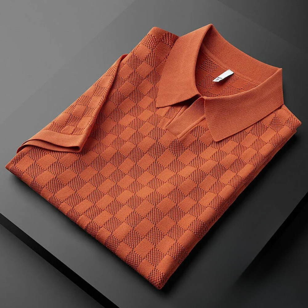 Stylish Knitted Polo Shirt for Men - Perfect for Summer