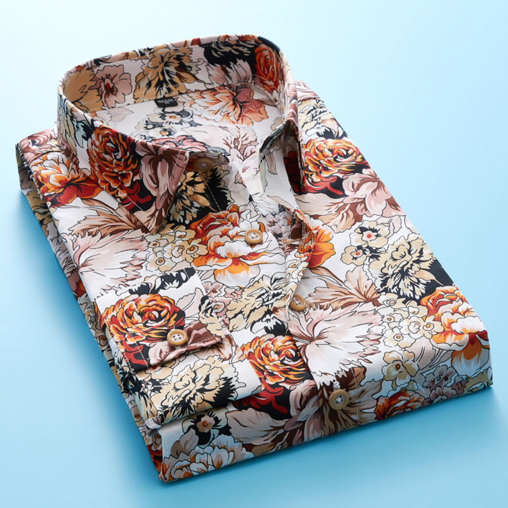 Trendy Floral Summer Shirt for Men