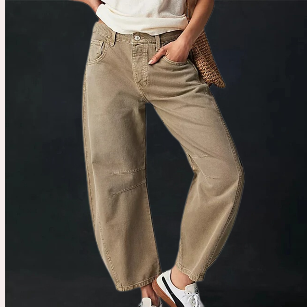 Trendy Wide Summer Jeans for Women
