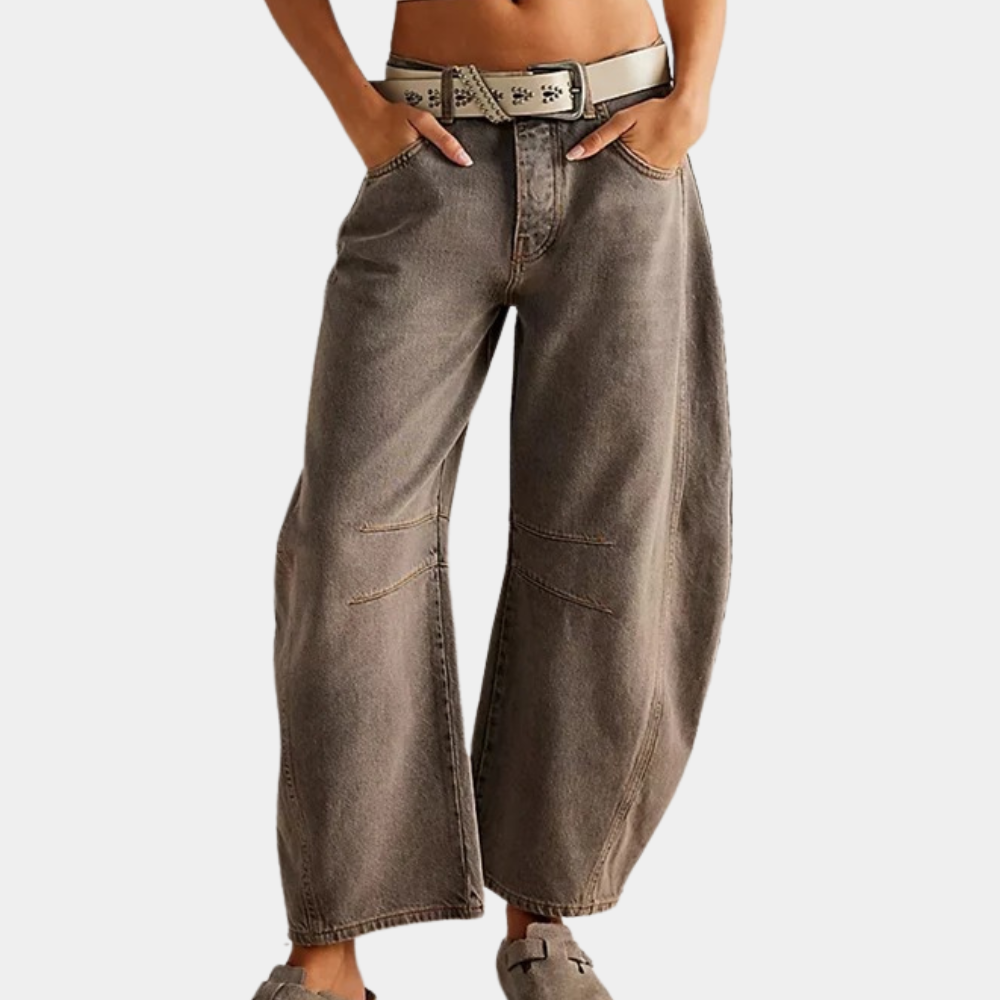 Trendy Wide Summer Jeans for Women