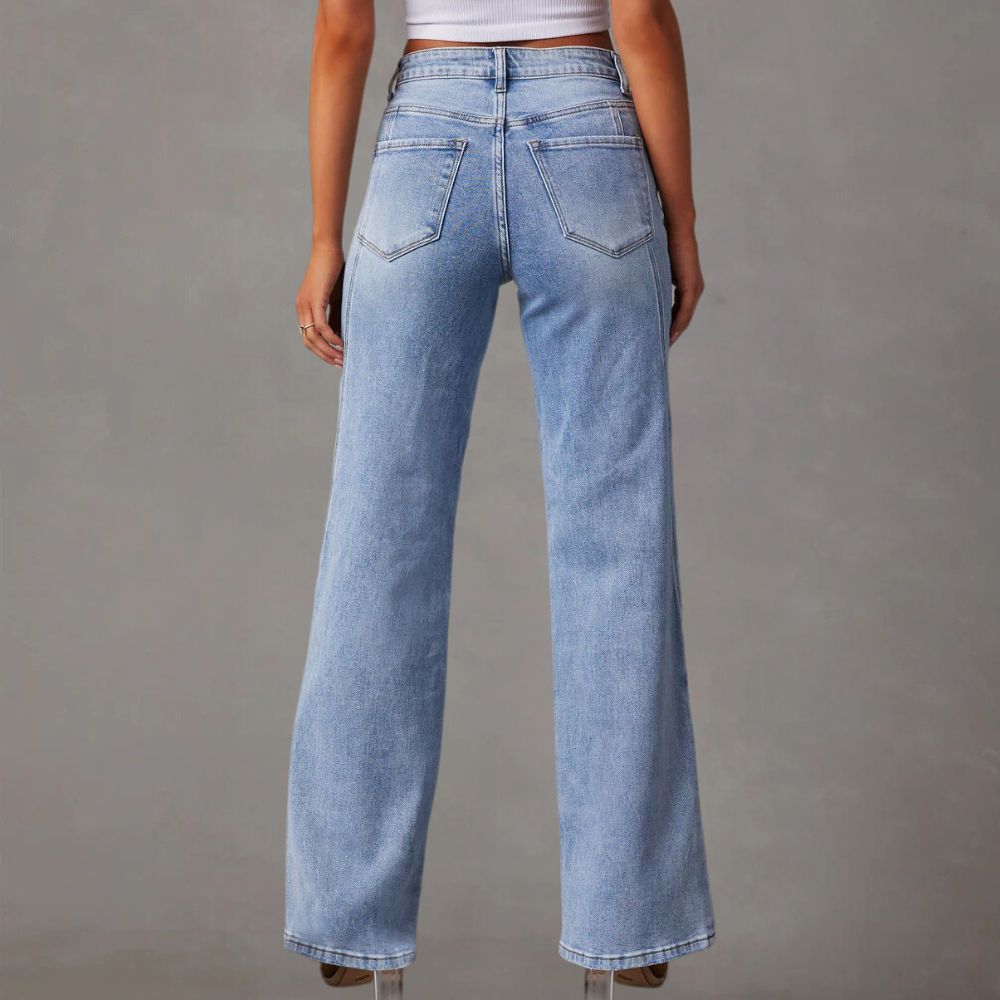 Stylish flared jeans for women - Perfect for summer