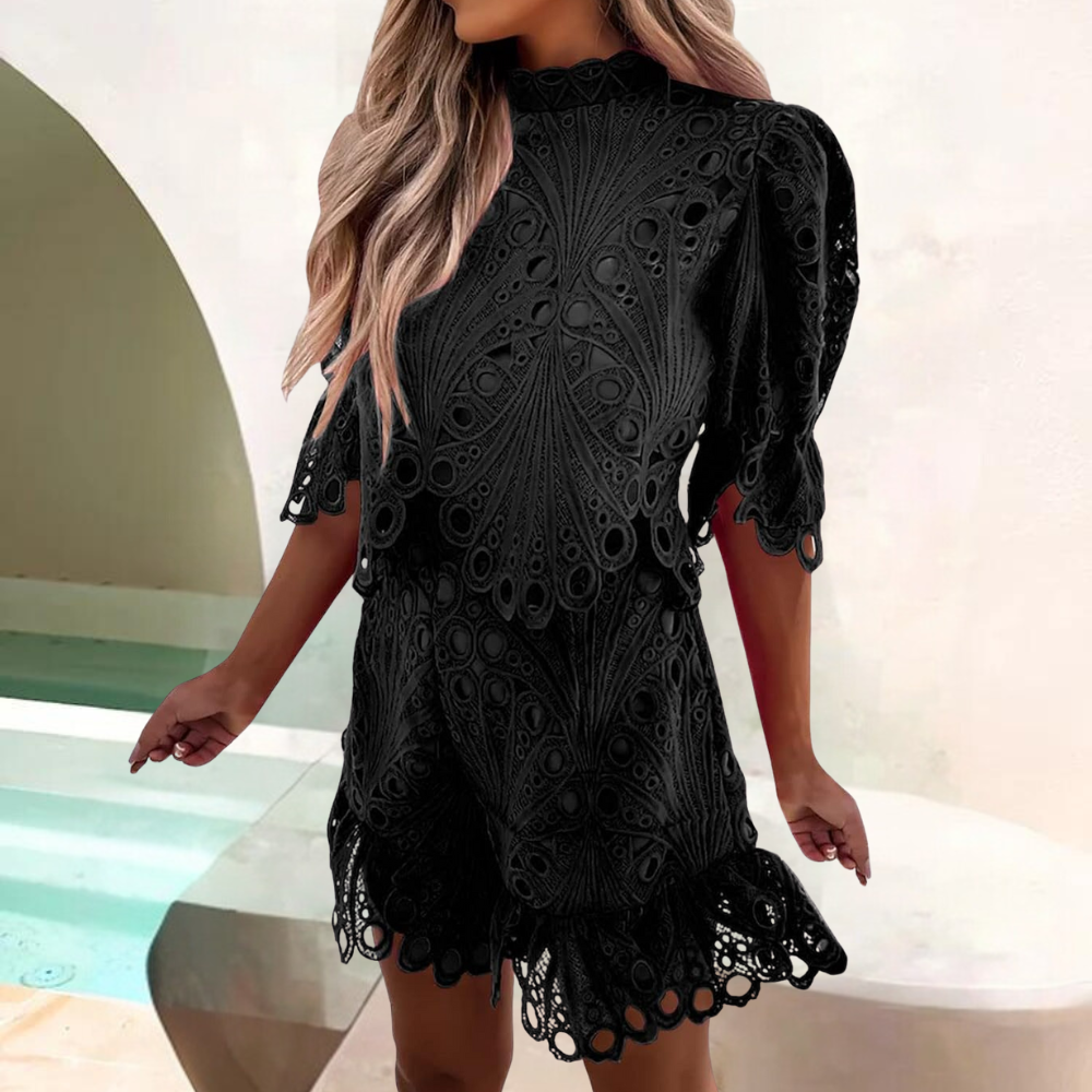 Two-Piece Elegant Ladies' Set for Summer