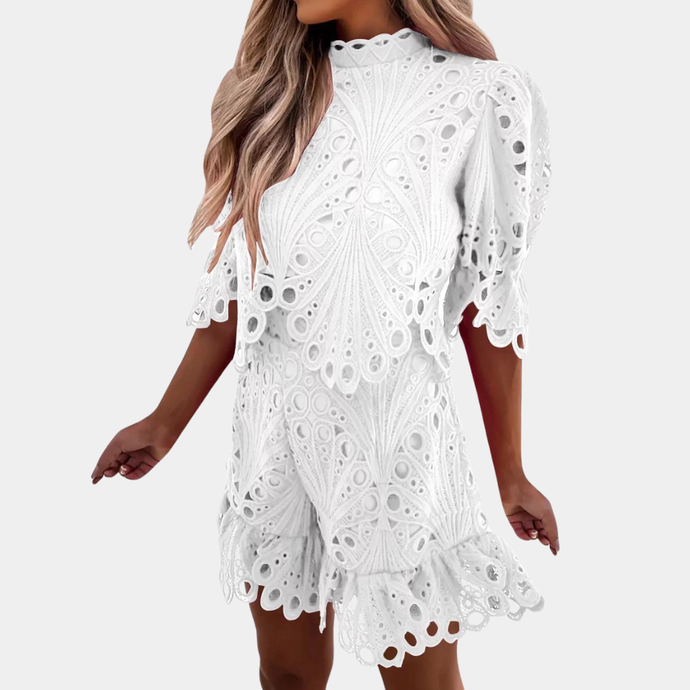 Two-Piece Elegant Ladies' Set for Summer