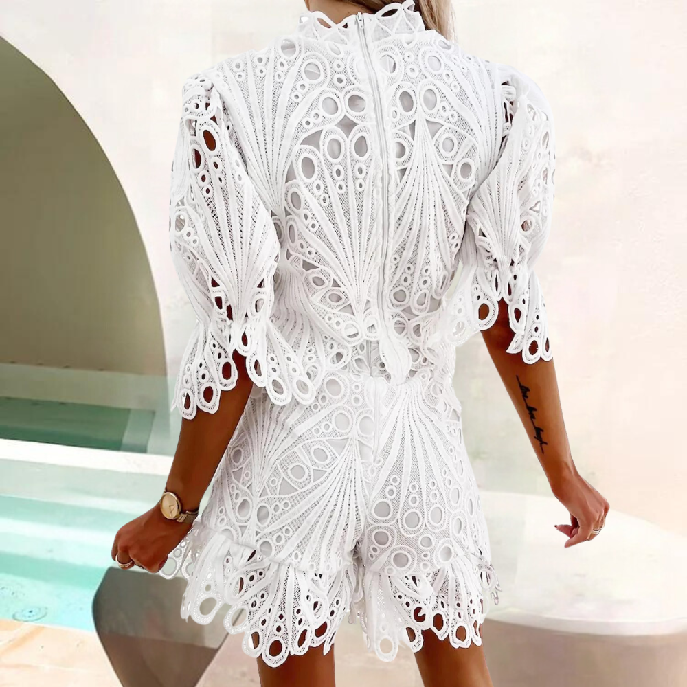 Two-Piece Elegant Ladies' Set for Summer