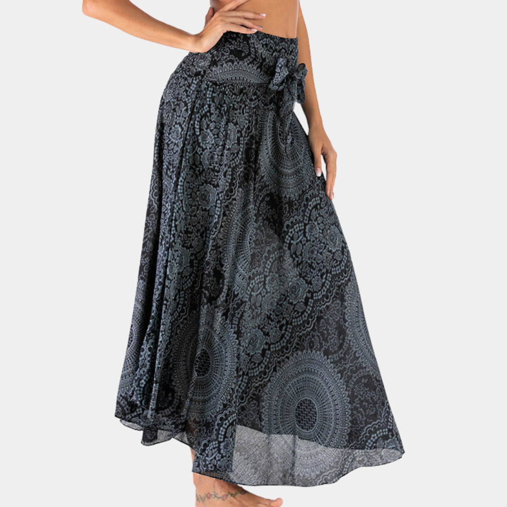 Bohemian Summer Maxi Skirt for Women