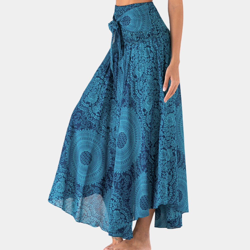 Bohemian Summer Maxi Skirt for Women