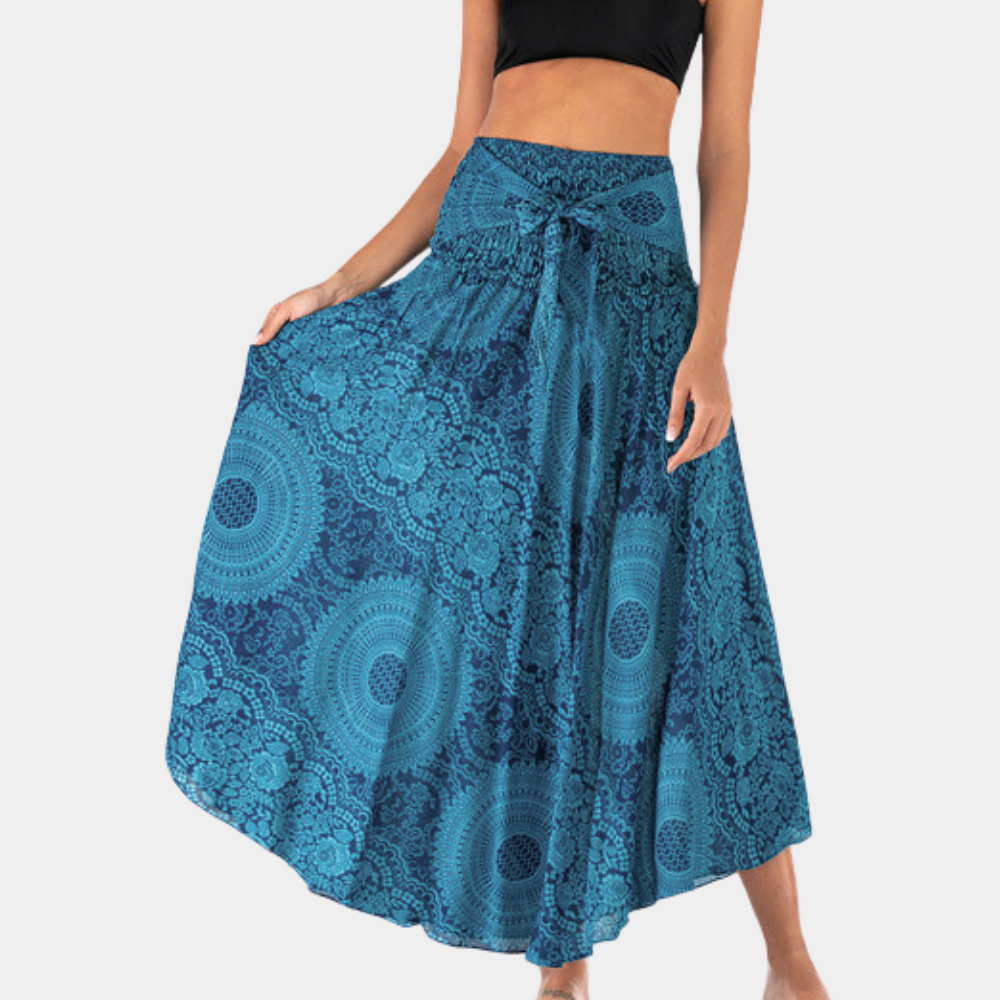 Bohemian Summer Maxi Skirt for Women