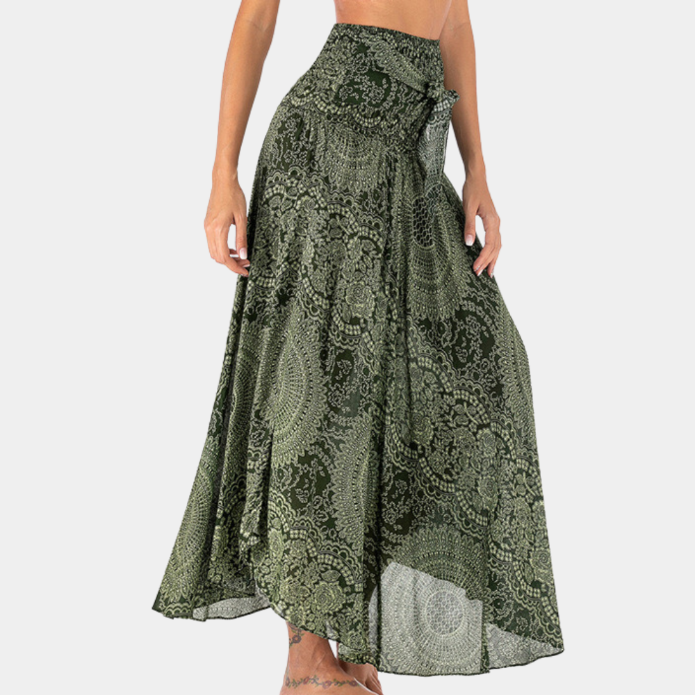 Bohemian Summer Maxi Skirt for Women
