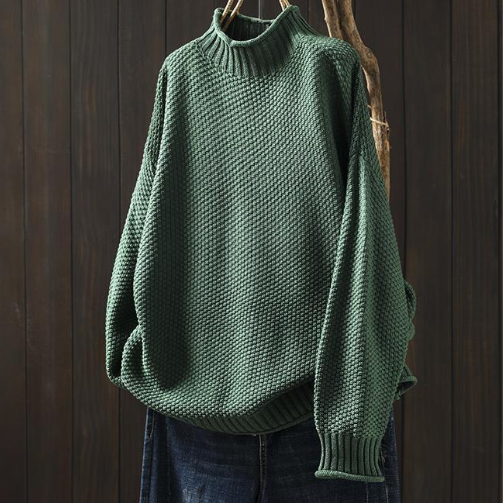 Theodora - Elegant Knitted Women's Sweater for Summer