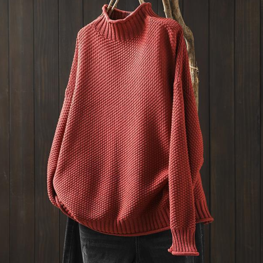 Theodora - Elegant Knitted Women's Sweater for Summer