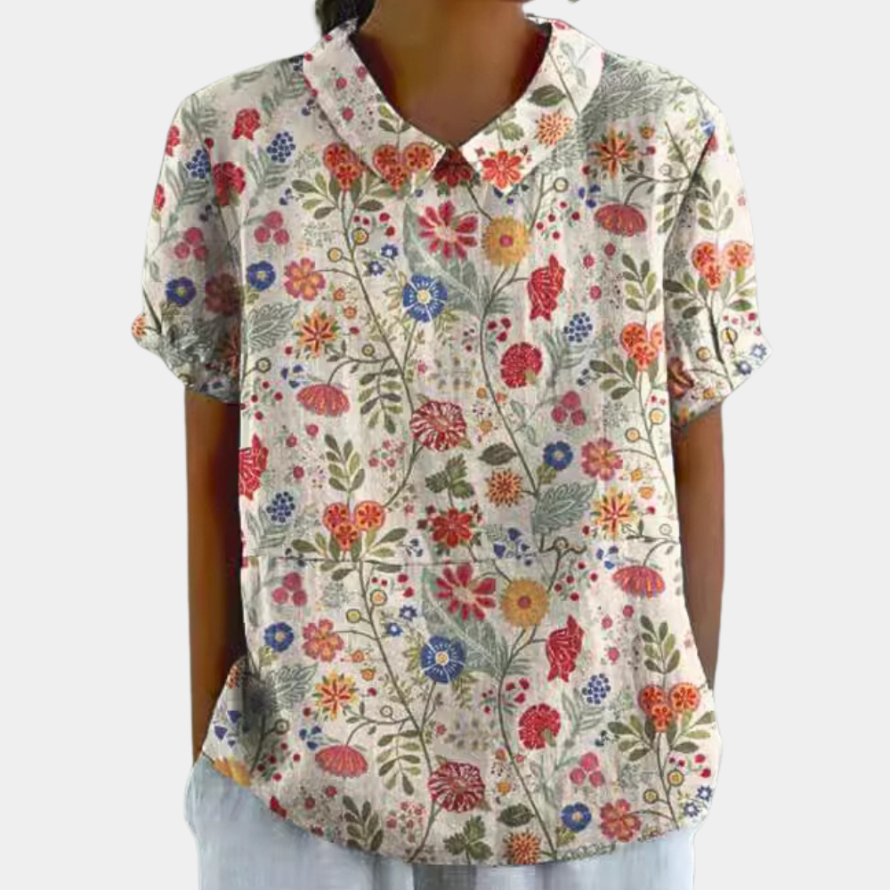 Casual and Colourful Ladies' Blouse for Summer