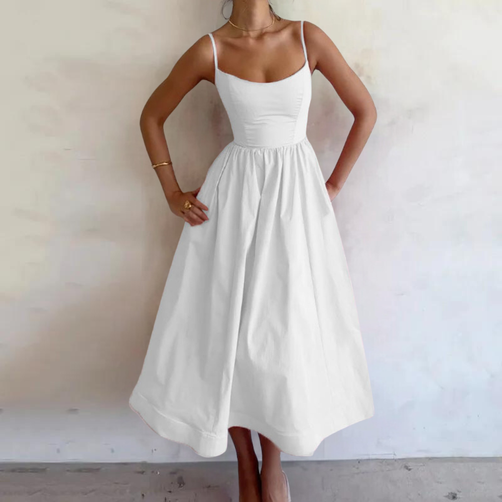 Tamara - Stylish Sleeveless Maxi Dress for Women - Summer Elegance