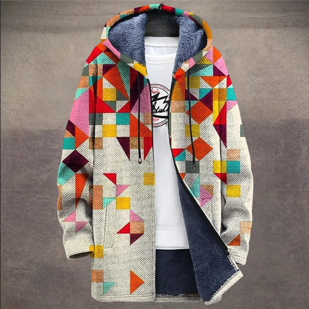 Arturo - Retro Colourblock Summer Gilet for Men