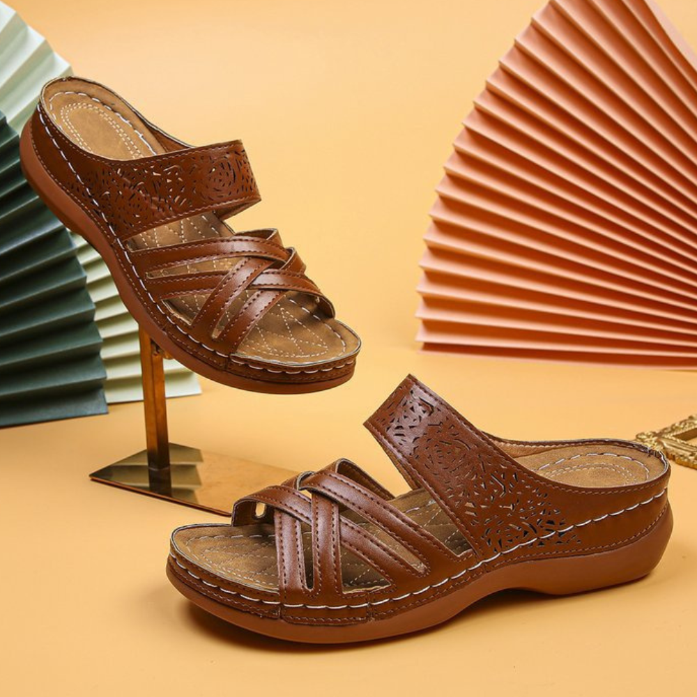 Willa - Elegant Retro Summer Sandals for Women