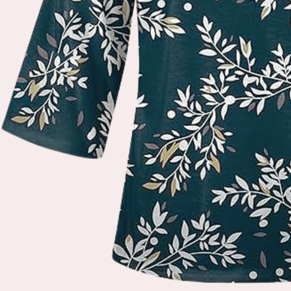 Thais - Classic Vintage Summer Blouse for Women