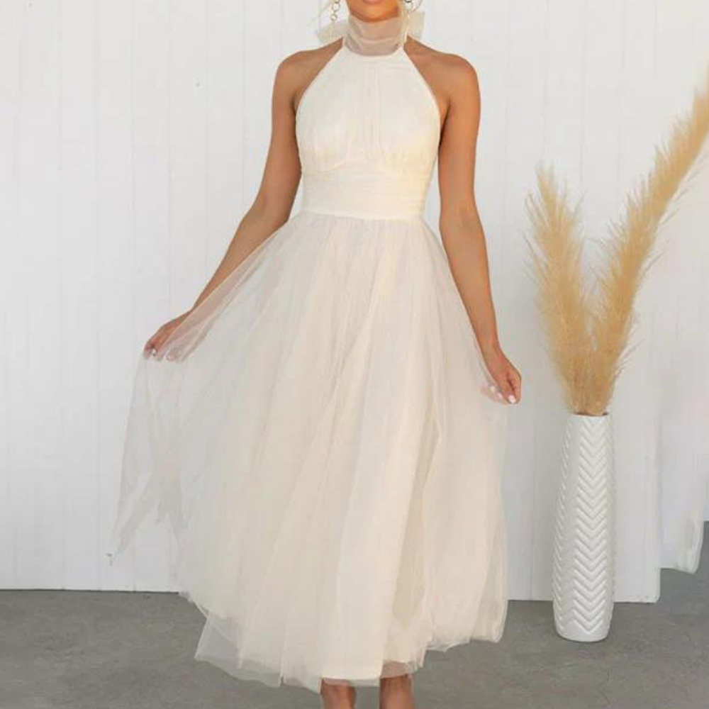 Aria - Elegant and Comfortable Long Women's Dress for Summer