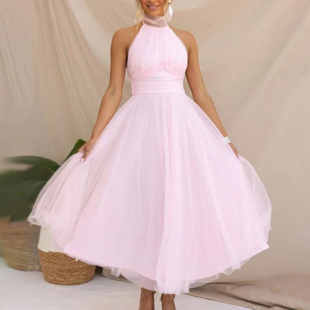Aria - Elegant and Comfortable Long Women's Dress for Summer