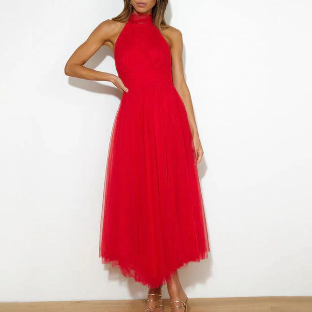 Aria - Elegant and Comfortable Long Women's Dress for Summer