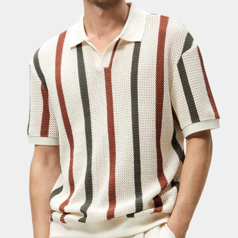 Udo - Summer Polo Shirt with Short Sleeves for Men