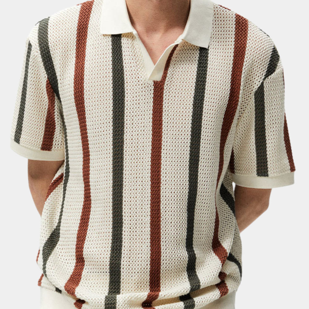 Udo - Summer Polo Shirt with Short Sleeves for Men