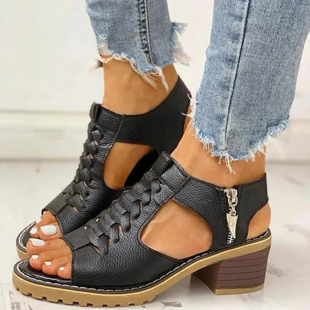 Anelo - Fashionable Woven Summer Sandals for Women - Perfect for Spring and Summer