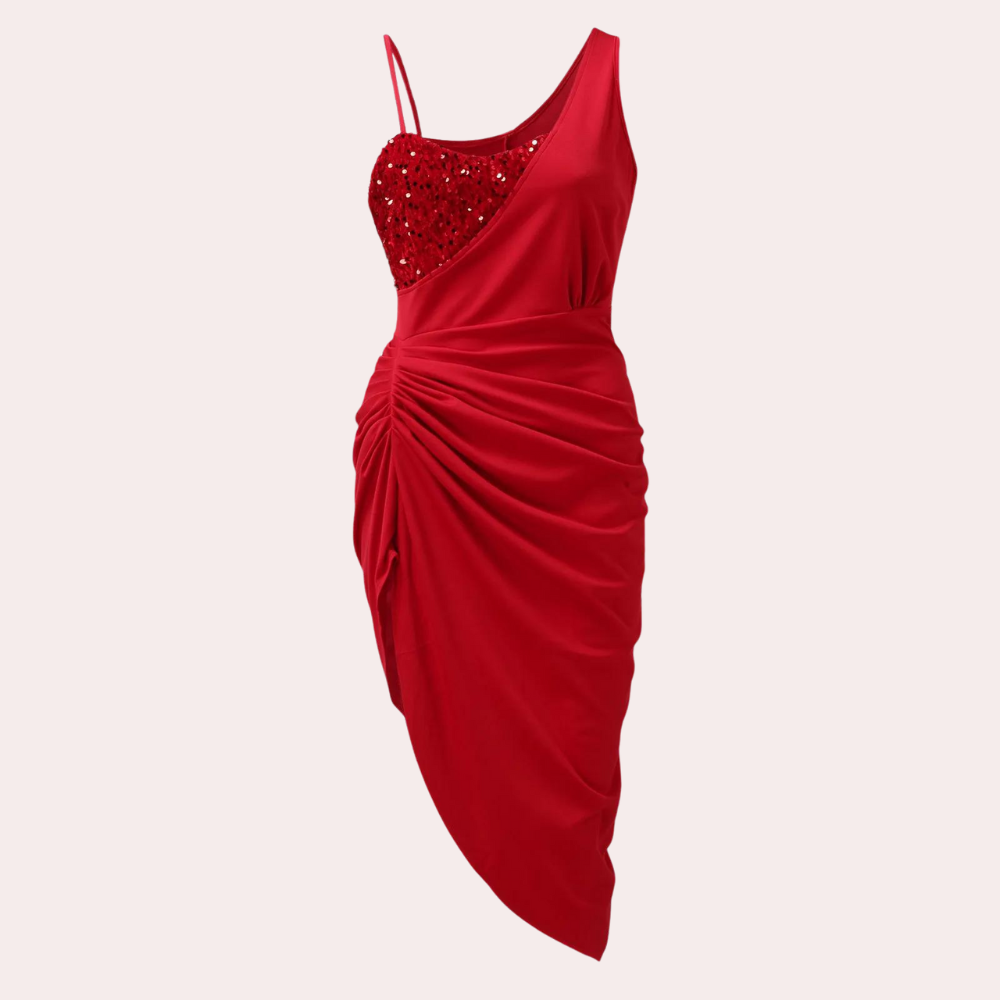 Bernarda - Sparkling Elegance Summer Sequin Dress for Women