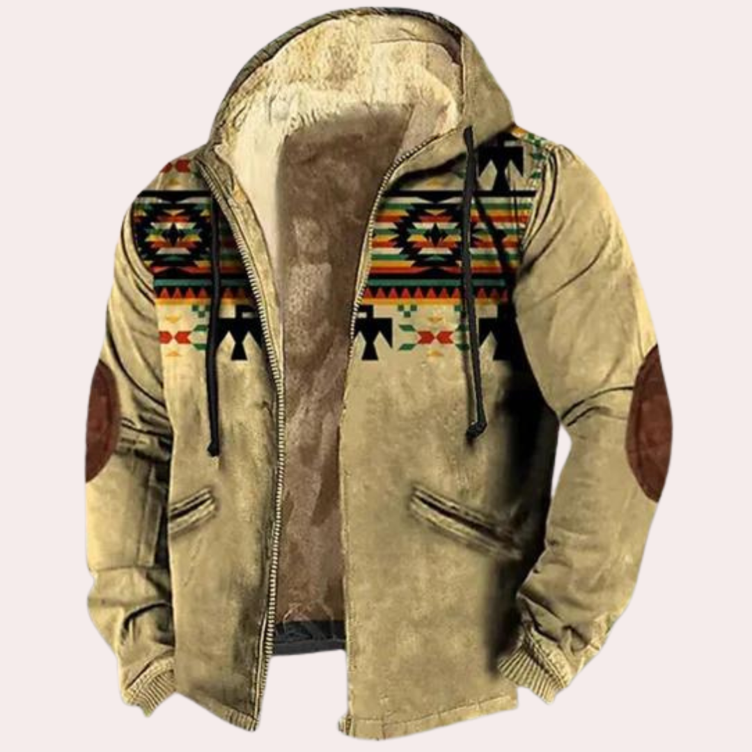 Claus - Men's Summer Jacket with Hood