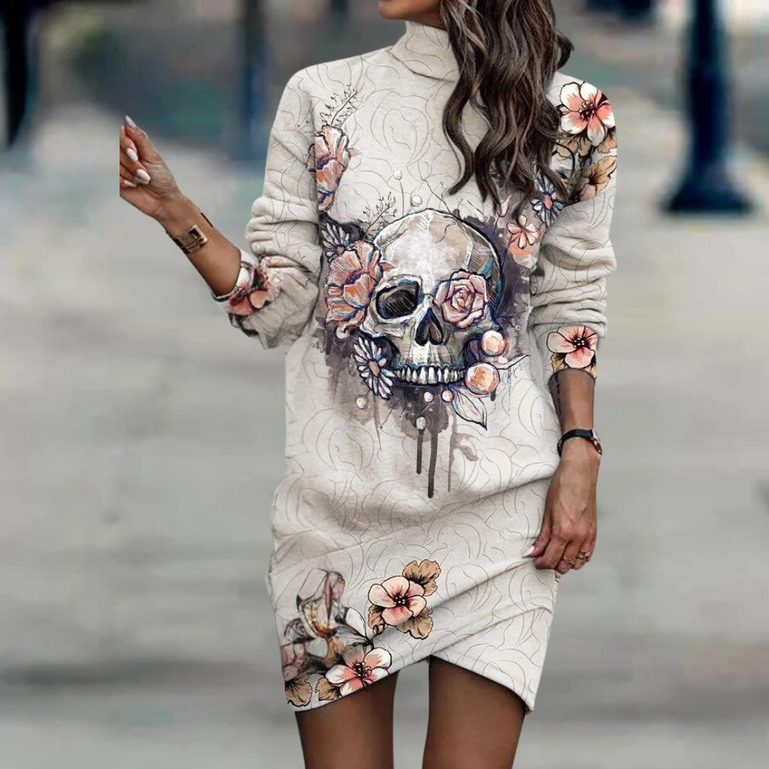 Venetia - Casual women's fashion printed summer dress